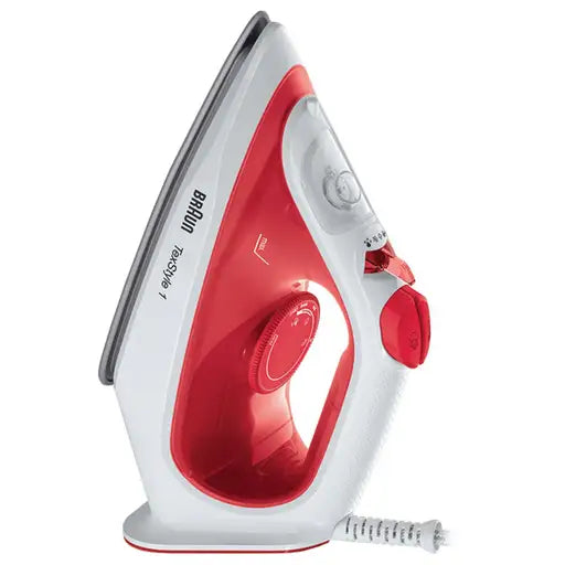 Braun SI1019RD TexStyle 1 Steam Iron Red/white
