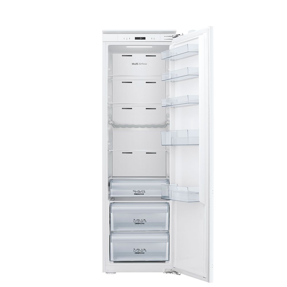 Teknix BITHTL Integrated Tall Larder Fridge Fixed Hinge