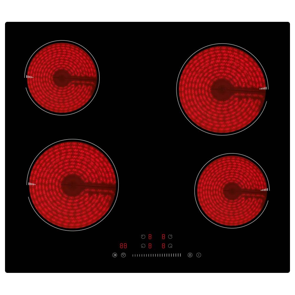 Teknix BITK6SLC Ceramic Hob 60cm Slider Control