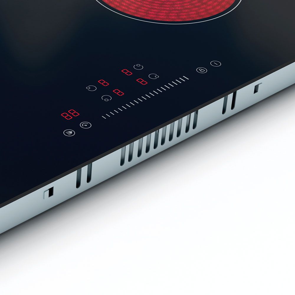 Teknix BITK6SLC Ceramic Hob 60cm Slider Control