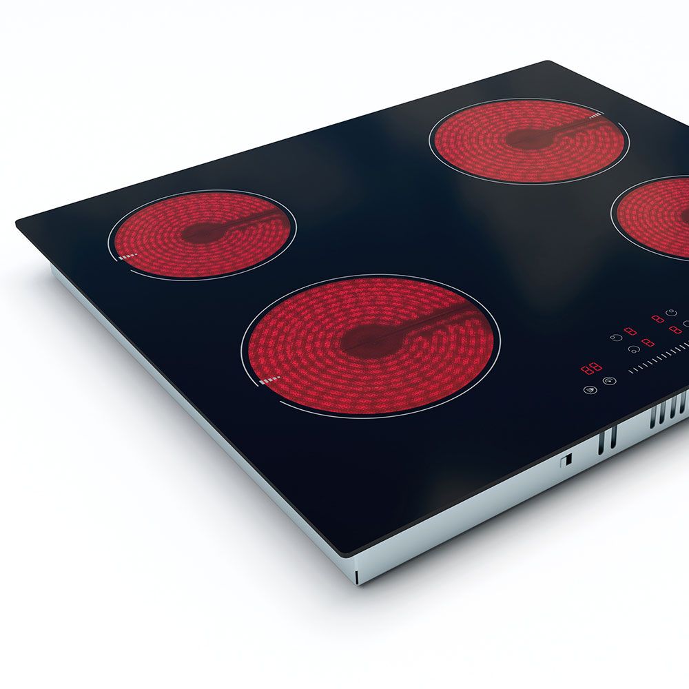 Teknix BITK6SLC Ceramic Hob 60cm Slider Control