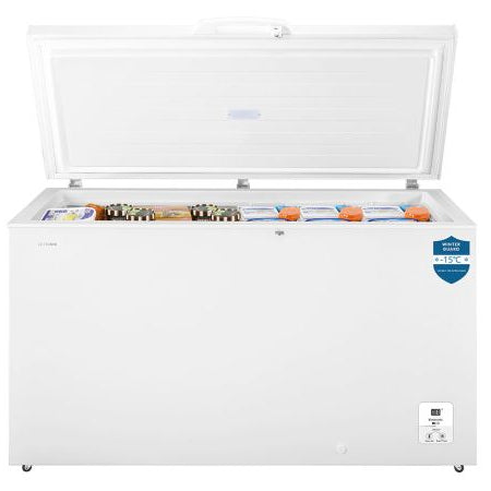 Teknix CH420 Chest Freezer 420L White