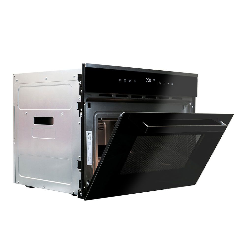 Teknix SCC62X Built In Compact Microwave Oven Black