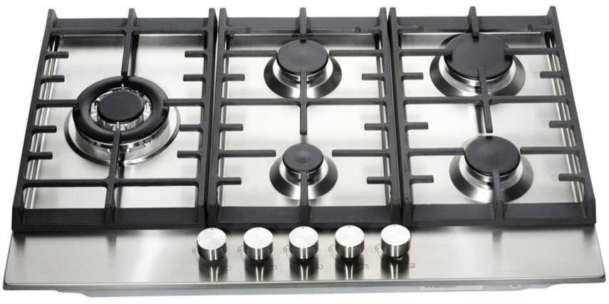 Teknix SCGH751X Gas Hob 75cm Stainless Steel