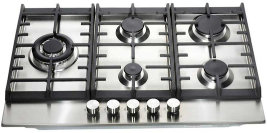 Teknix SCGH751X Gas Hob 75cm Stainless Steel