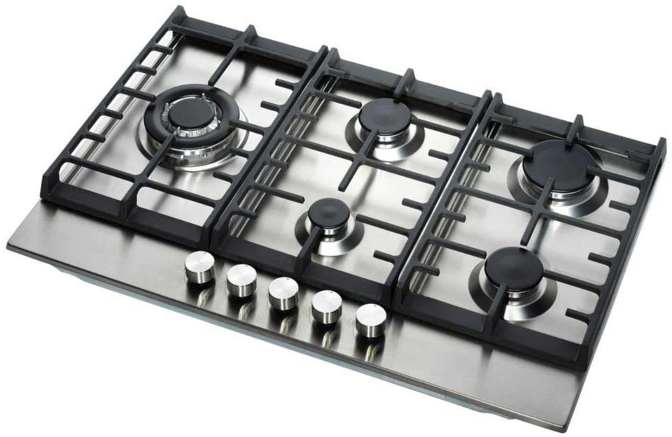 Teknix SCGH751X Gas Hob 75cm Stainless Steel