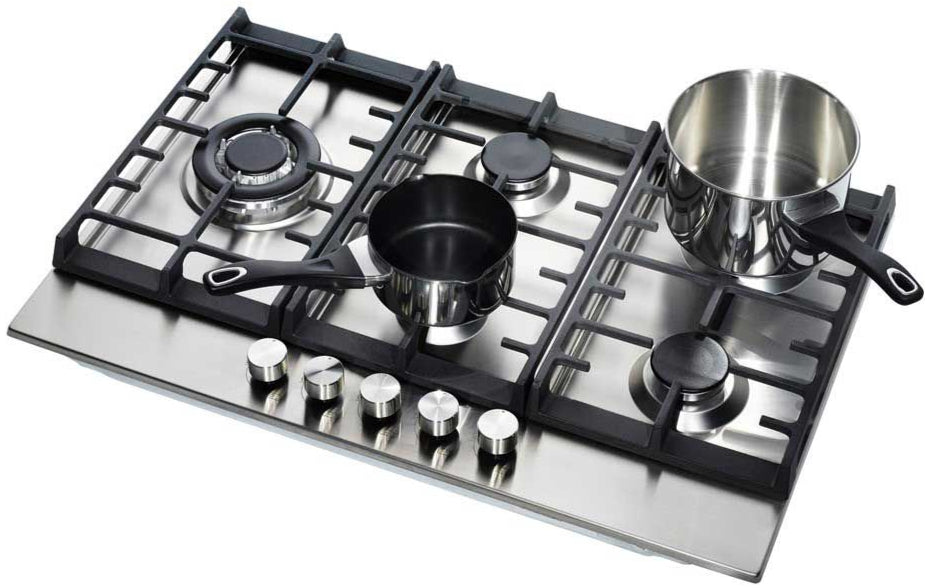 Teknix SCGH751X Gas Hob 75cm Stainless Steel