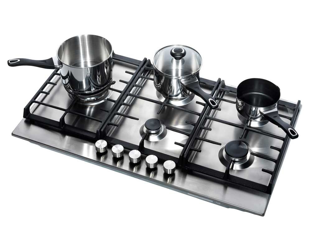 Teknix SCGH91X Gas Hob 90cm Stainless Steel