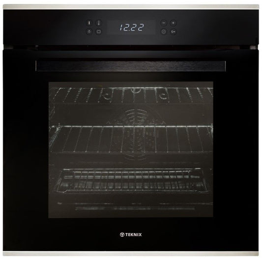 Teknix SCS63PX Built In Single Oven Pyrolitic Stainless Steel