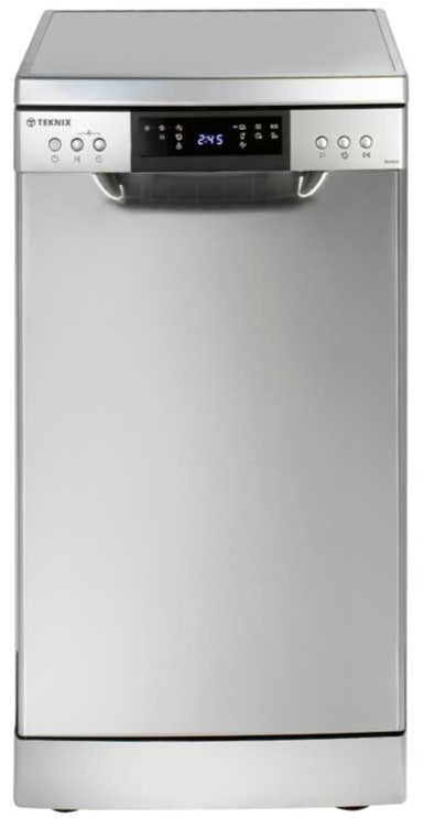 Teknix TFD455S Slimline Dishwasher Stainless Steel