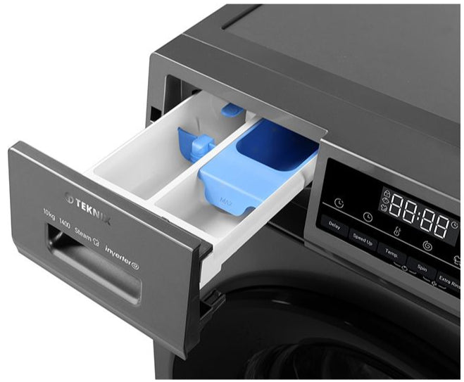 Teknix TK3W1014XS Washing Machine 10kg Silver