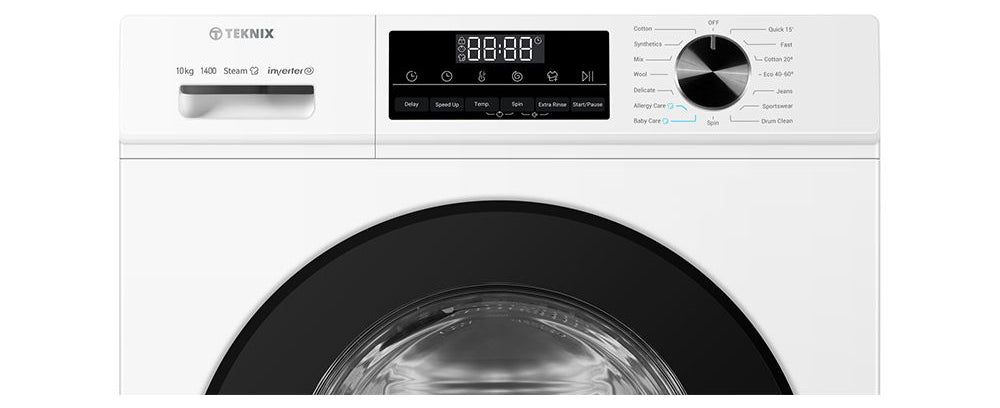 Teknix TK3W1014XW Washing Machine 10kg White