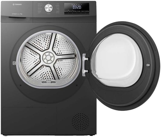 Teknix TKHP9HS 9kg Heatpump Dryer Titanium