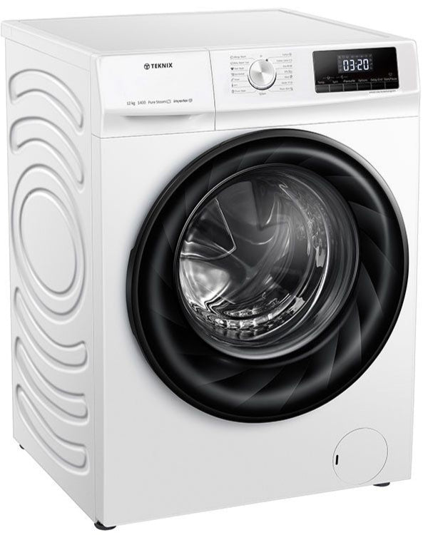 Teknix TKW12142HW 12kg Washing Machine White