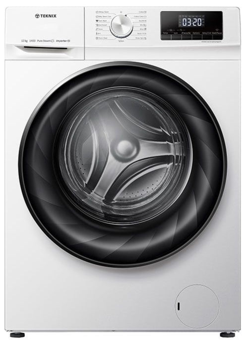 Teknix TKW12142HW 12kg Washing Machine White
