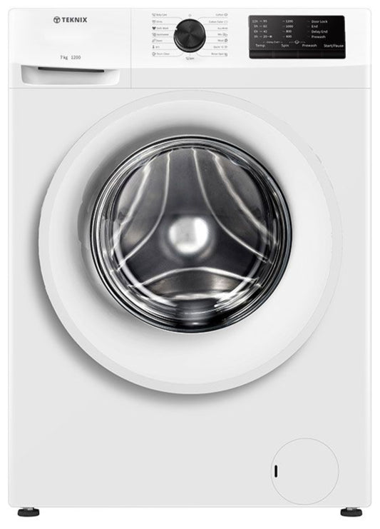 Teknix TKW7122HW 7Kg Washing Machine White