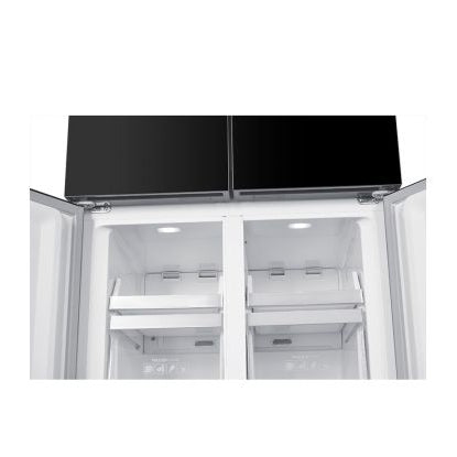 Teknix TMD18079BI Multi Door American Fridge Freezer 80Cm Dark Inox