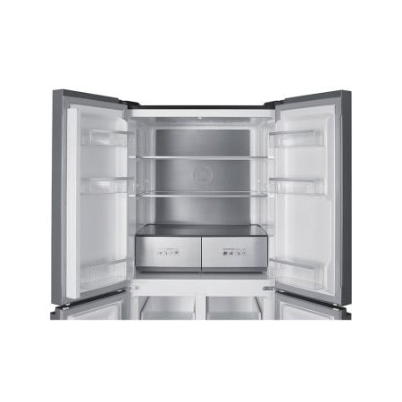 Teknix TMD18079BI Multi Door American Fridge Freezer 80Cm Dark Inox