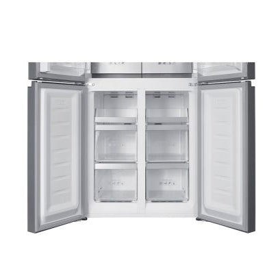 Teknix TMD18079BI Multi Door American Fridge Freezer 80Cm Dark Inox