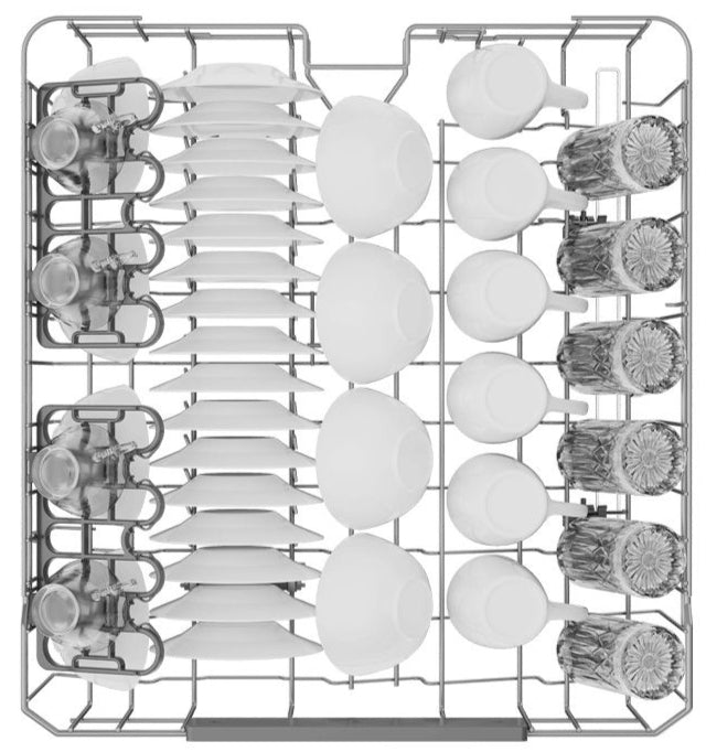 Teknix TX3FD618W Freestanding Dishwasher White