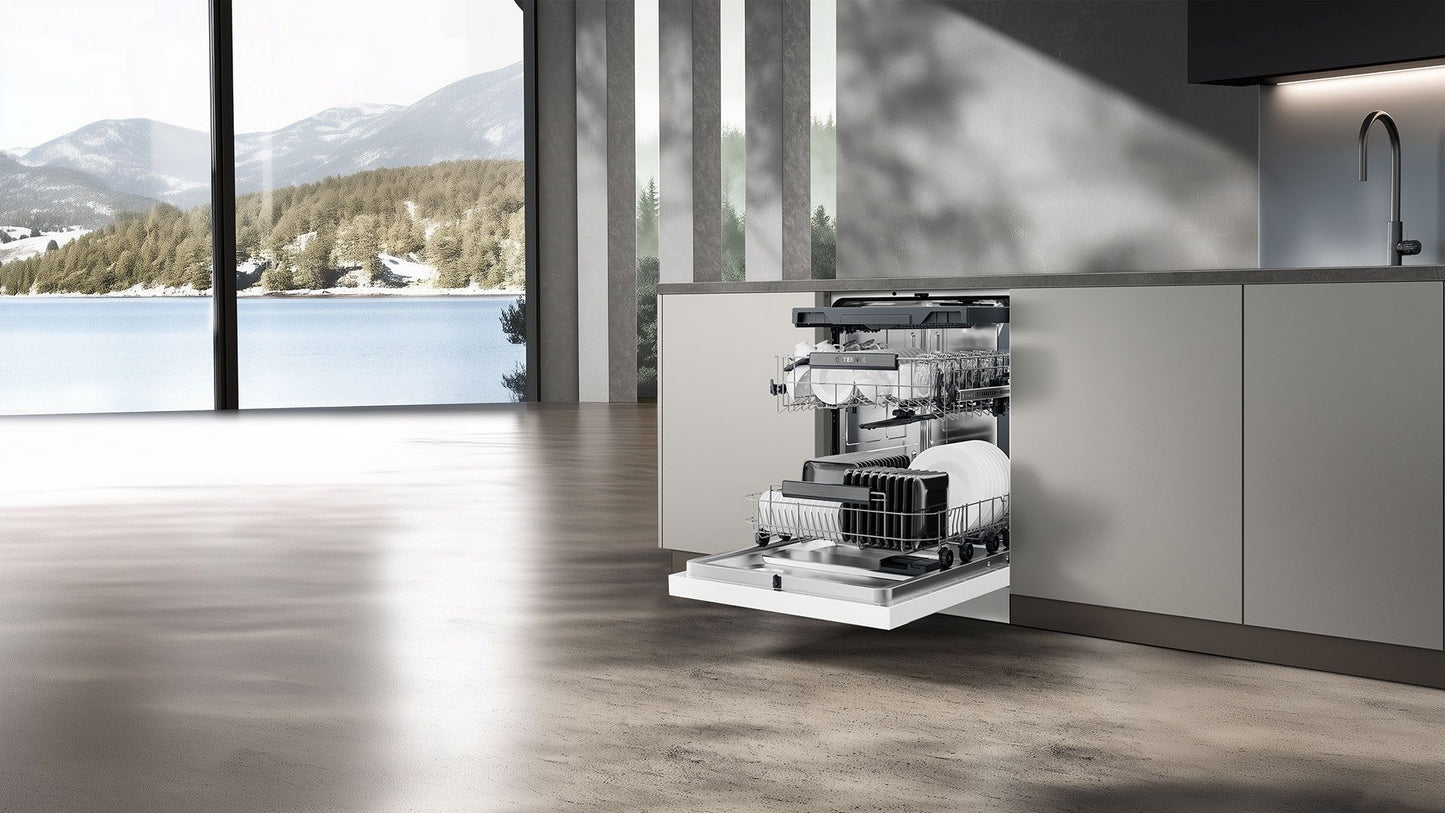 Teknix TX3FD618W Freestanding Dishwasher White