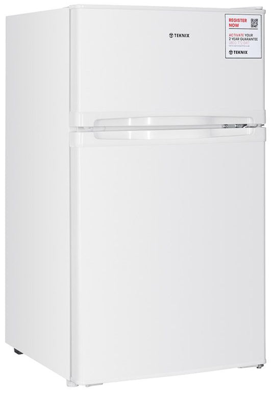 Teknix UCFFH48W Undercounter Fridge Freezer 48cm White