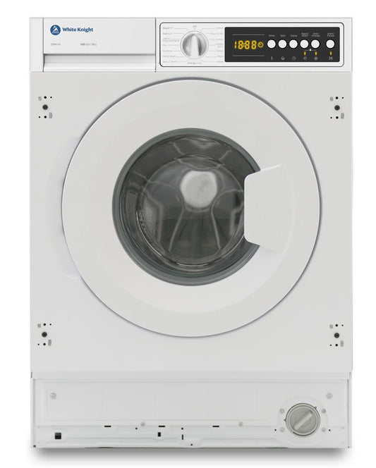 White Knight BIWM148 8kg Integrated Washer White