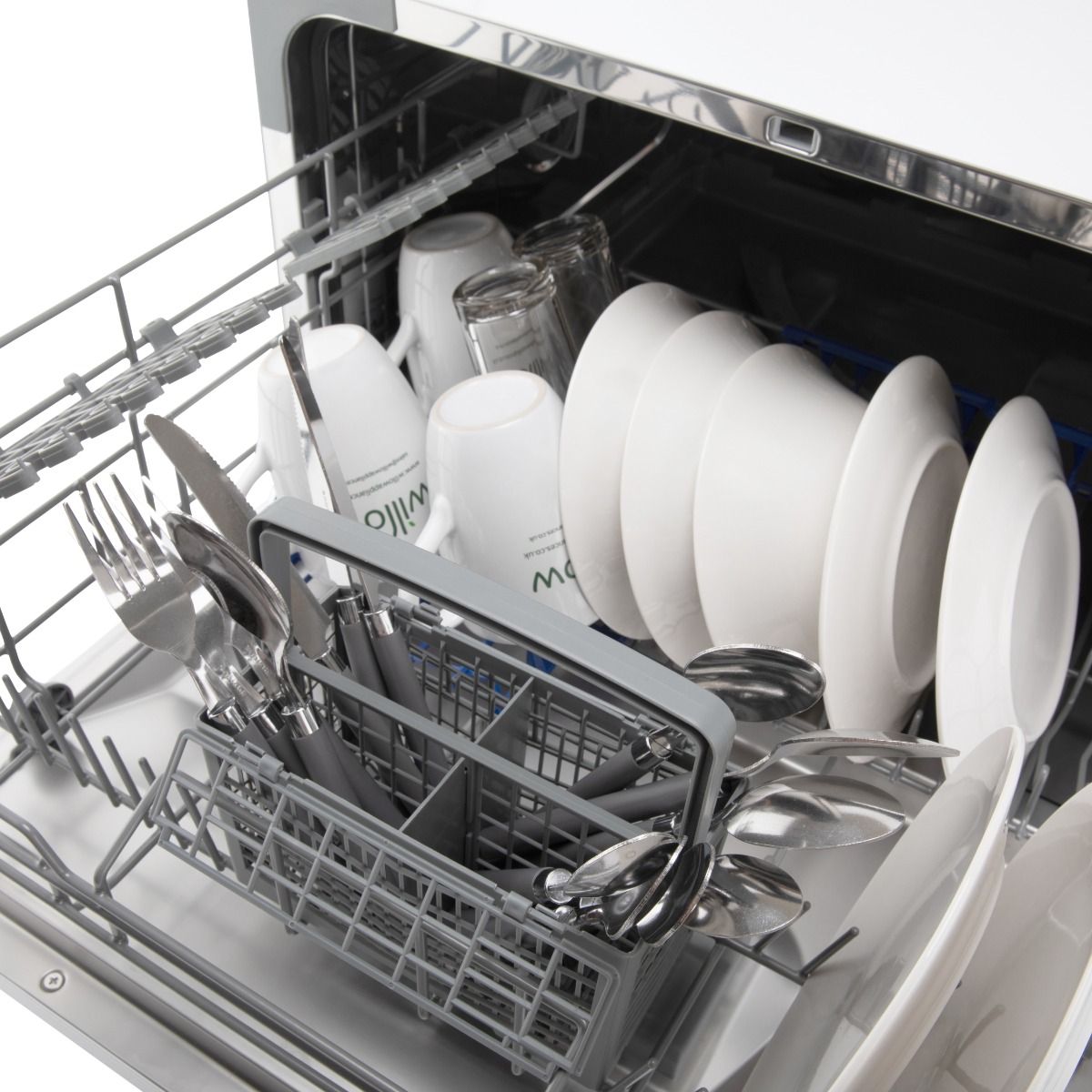 Willow WTTD6W 55cm Tabletop Dishwasher White