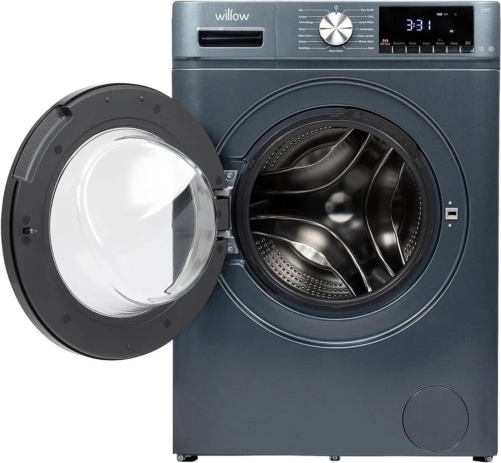 Willow WWM81400IG 8kg 1400 Spin Washing Machine Grey