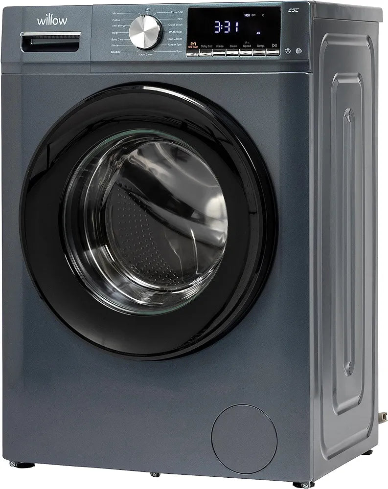 Willow WWM81400IG 8kg 1400 Spin Washing Machine Grey