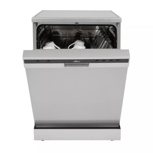 Willow WDW1260X 60cm Freestanding Dishwasher Inox