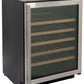 Willow W60WCSS 60cm Undercounter Wine Cooler – Stainless Steel 52 Bottle Capacity