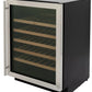 Willow W60WCSS 60cm Undercounter Wine Cooler – Stainless Steel 52 Bottle Capacity