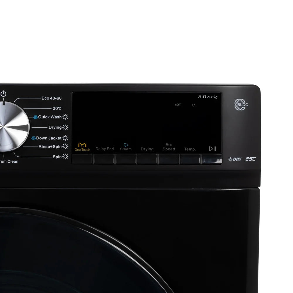 Willow WWDE8514BL 8/5kg Washer Dryer Black