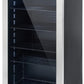 Willow WBC98SS 98L Freestanding Undercounter Beverage Cooler - Stainless Steel