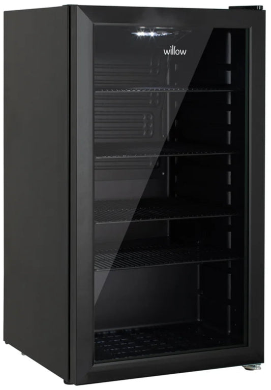 Willow WBC98B 98L Freestanding Undercounter Beverage Cooler - Black