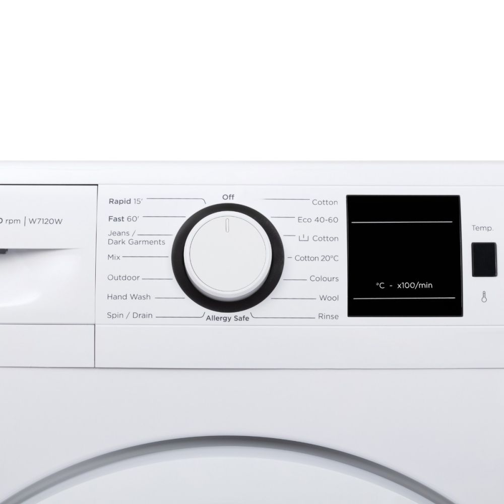Willow W7120W Washing Machine 7kg White