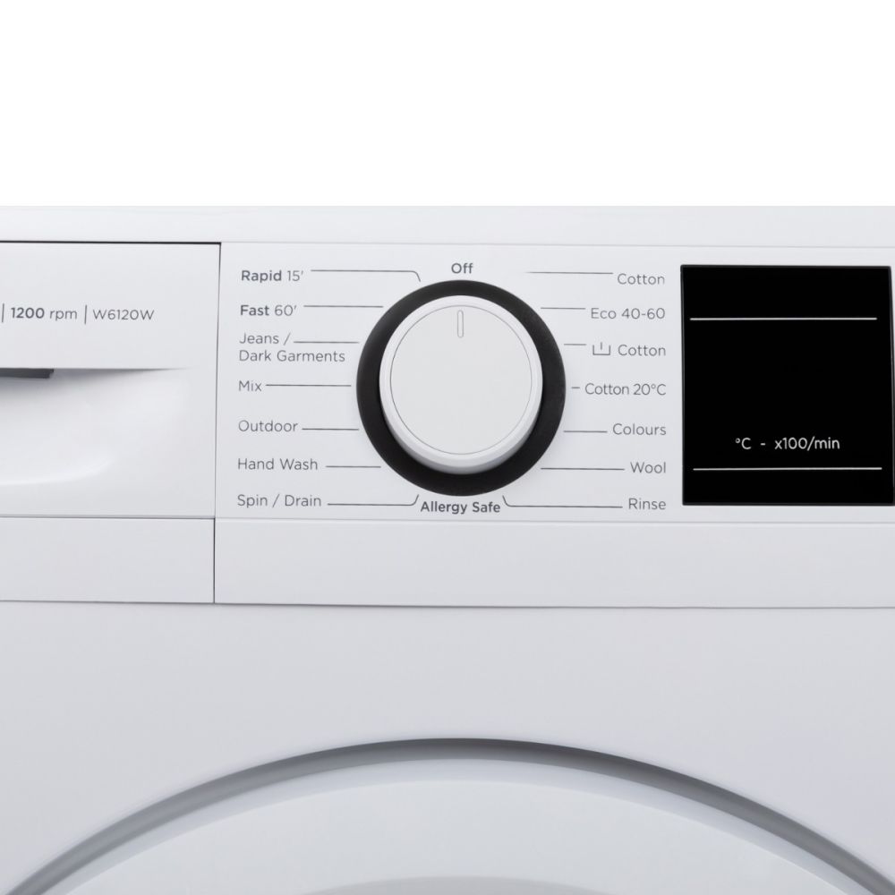 Willow W6120W Washing Machine 6kg White