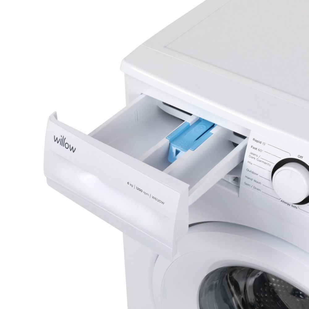Willow W6120W Washing Machine 6kg White