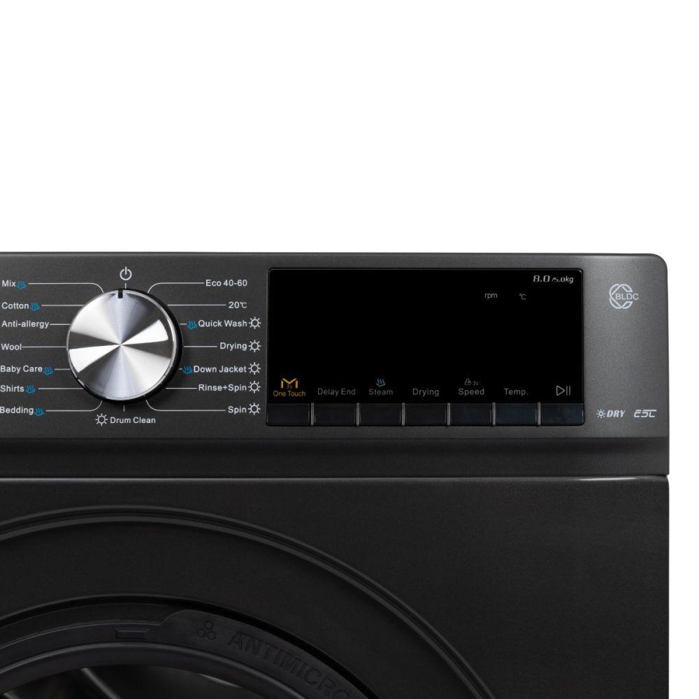 Willow WWDE8514GRY 8/5kg Washer Dryer Grey
