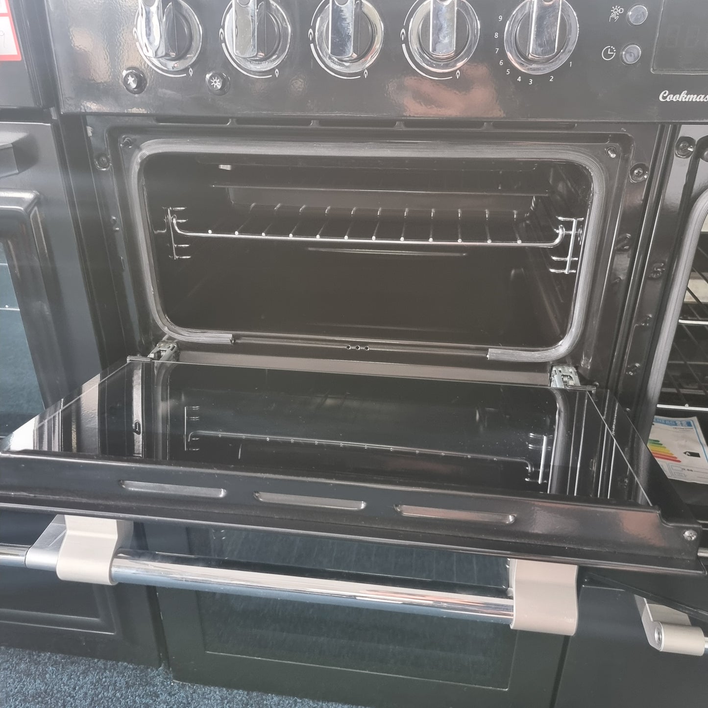 Leisure Cookmaster CK100G232K 100cm Gas Range Cooker – Black Refurbished (Grade C)