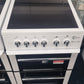 Flavel MLB5CDW 50cm Twin Cavity Electric Ceramic Cooker - White - Refurbished - Grade B