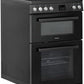 Teknix TKED64INDB Double Oven Induction Cooker 60cm Black