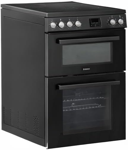 Teknix TKED64INDB Double Oven Induction Cooker 60cm Black