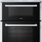 Teknix TKED64W/2 Ceramic Double Oven Cooker 60cm White