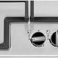Zanussi ZGNN645X 4 Burner Gas Hob Stainless Steel