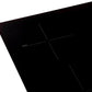 Willow WIH60TPI 60cm Touch Control Electric Hardwired Induction Ceramic Hob with Four Cooking Zones, 13 Amp Plug, Touch Controls, Boost