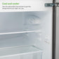 Willow WB50UCFF 86L Under Counter Fridge Freezer Black