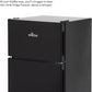 Willow WB50UCFF 86L Under Counter Fridge Freezer Black