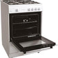 Statesman MAXI60GSF 60cm Single Cavity Gas Cooker White
